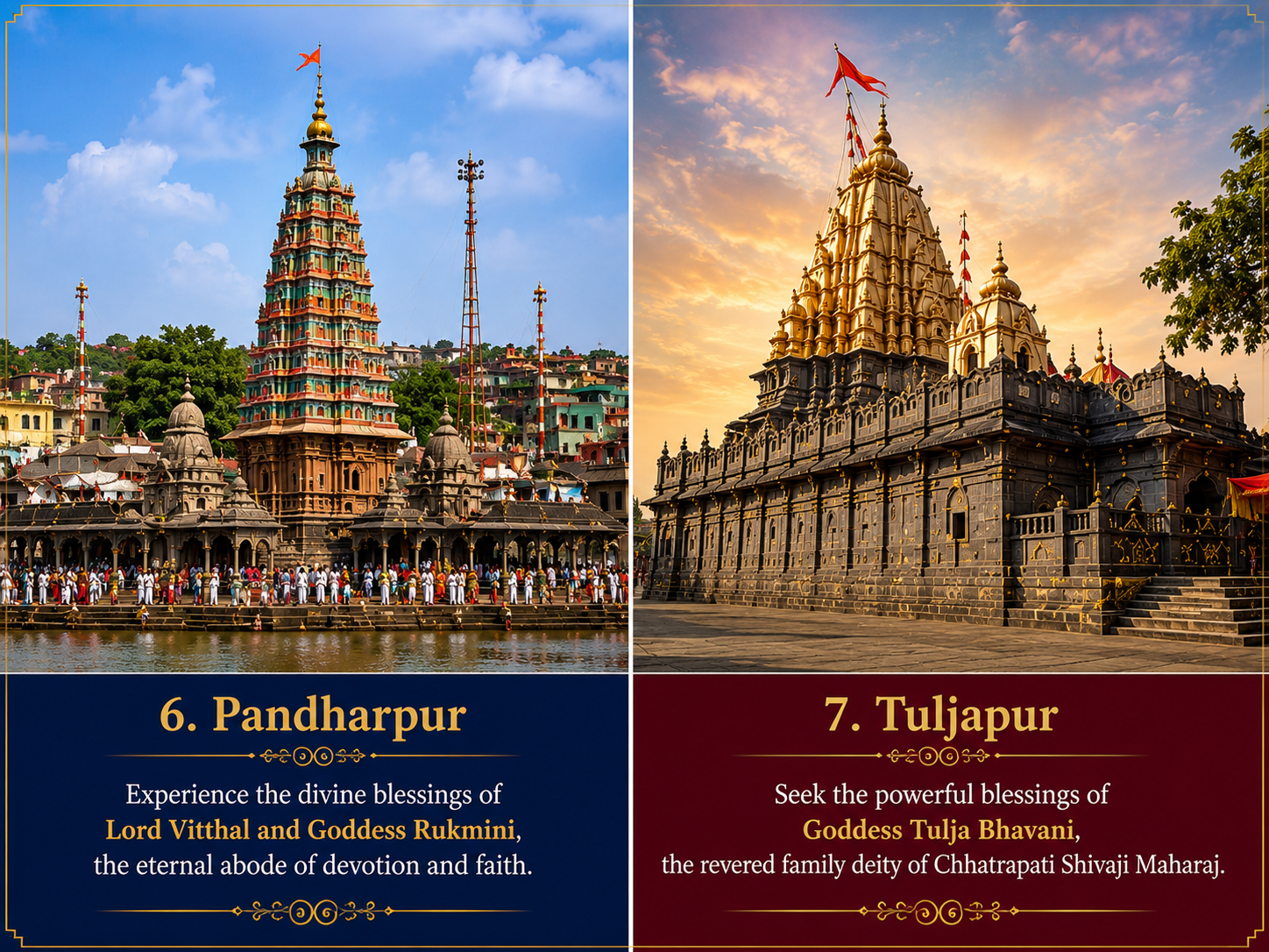 Hyderabad to Maharashtra Shani Shingnapur, Grishneshwar, Shirdi, Trimbakeshwar, Kolhapur Mahalakshmi, Pandharpur & Tuljapur (6 Days Package) - Image 4