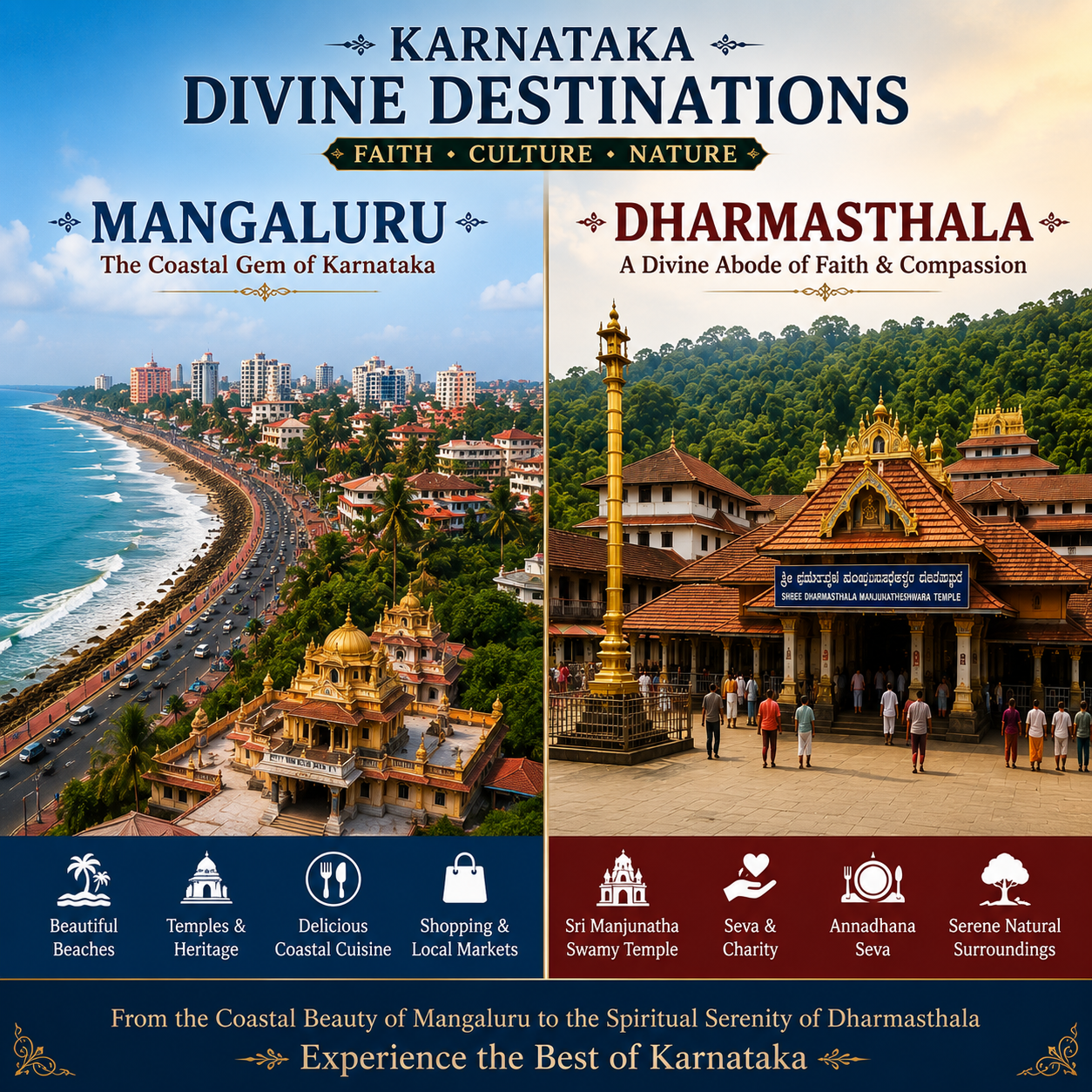 Kukke Subramanya, Ganagapuram, Mangaluru, Dharmasthala, Bandipur, Coorg & Chikmagalur - Image 3