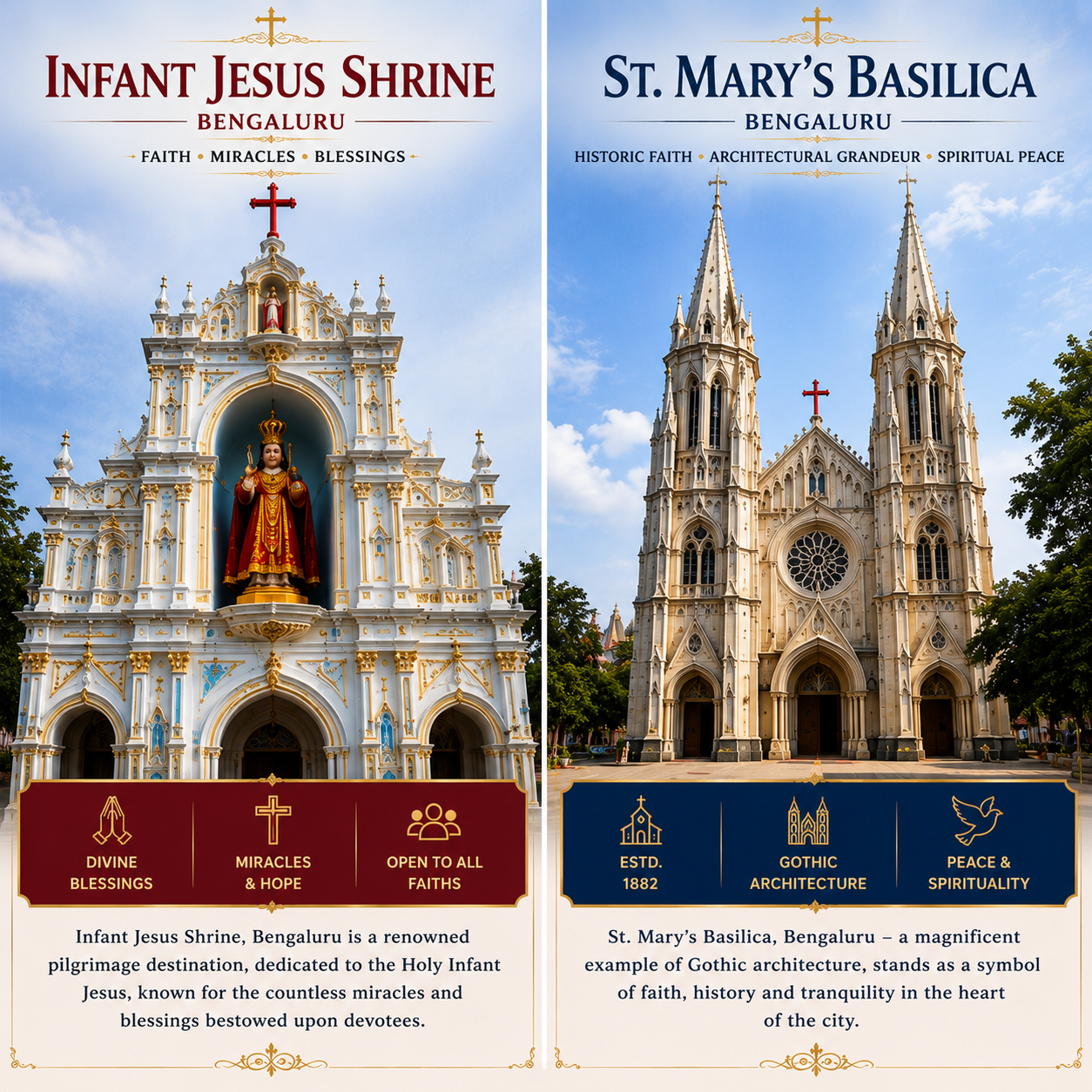 ✨ Hyderabad to Pilgrimage of Hope – Karnataka's Sacred Churches & Shrines ✨ - Image 3