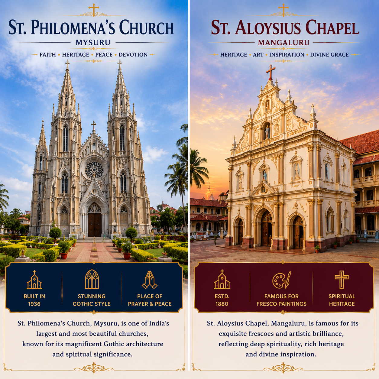 ✨ Hyderabad to Pilgrimage of Hope – Karnataka's Sacred Churches & Shrines ✨ - Image 2
