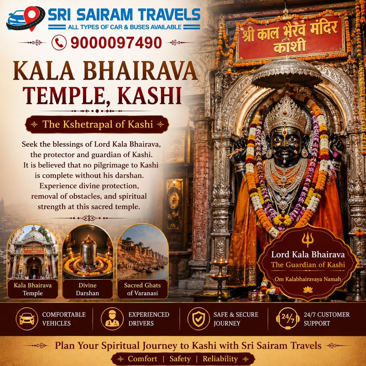 🕉️ Hyderabad to Kashi Vishwanath Darshan – Sacred Varanasi Spiritual Journey 🕉️ - Image 2