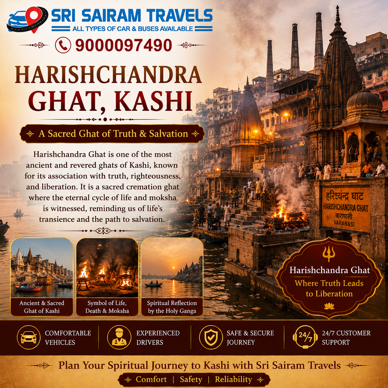 🕉️ Hyderabad to Kashi Vishwanath Darshan – Sacred Varanasi Spiritual Journey 🕉️ - Image 4